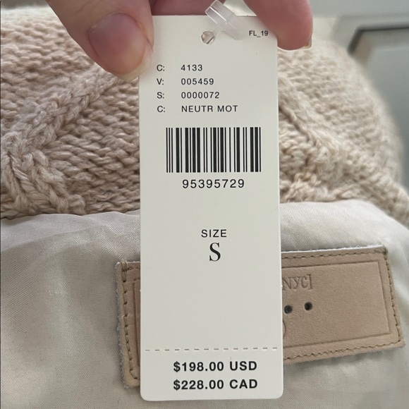 NWT ANTHROPOLOGIE BLANKNYC SHORT LIST SWEATER JACKET SIZE SMALL - Picture 16 of 16